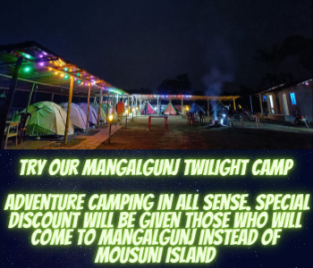 Try our mangalgunj haunted camp. Adventure camping in true sense